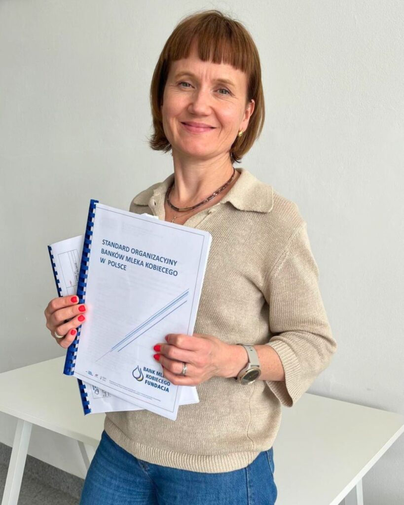 Aleksandra Wesołowska Standard Organizacyjny Banków mleka w polsce fundacja bank mleka kobiecego